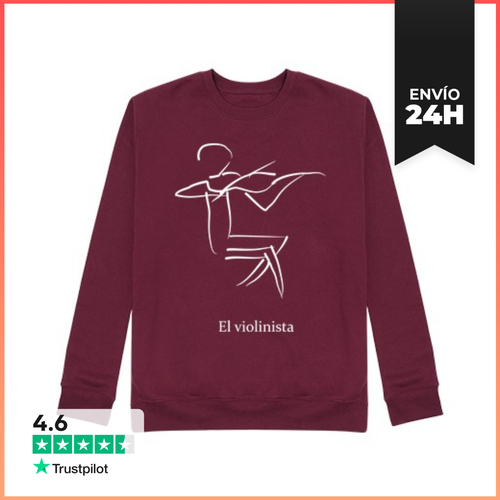 Sudadera Unisex El Violinista LaTostadora - latostadora.com - Modalova