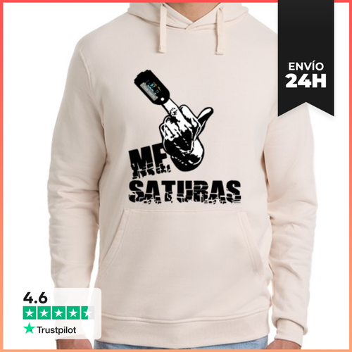 Sudadera Unisex Con Capucha Sudadera Me Saturas LaTostadora - latostadora.com - Modalova