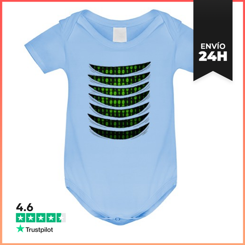 Body Bebé Binary Code Inside LaTostadora - latostadora.com - Modalova