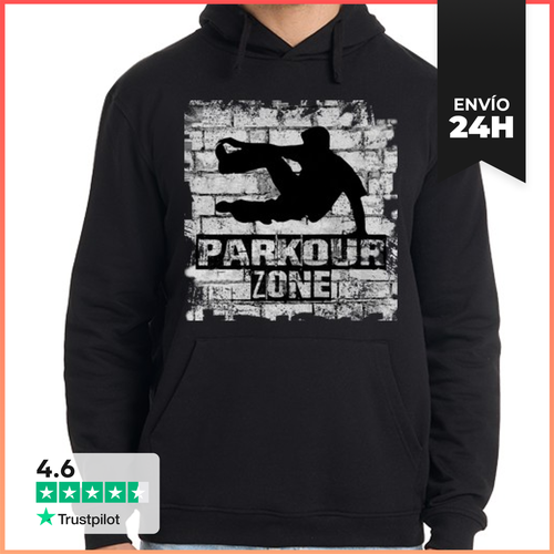 Sudadera Unisex Con Capucha Diseño 2512585, Parkour LaTostadora - latostadora.com - Modalova
