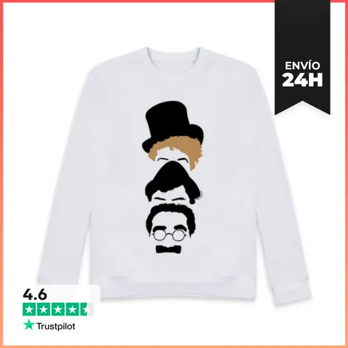 Sudadera Unisex Hermanos Marx LaTostadora - latostadora.com - Modalova