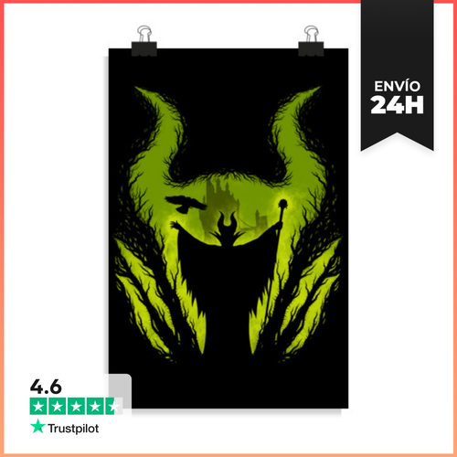 Póster Vertical Hada Malvada LaTostadora - latostadora.com - Modalova