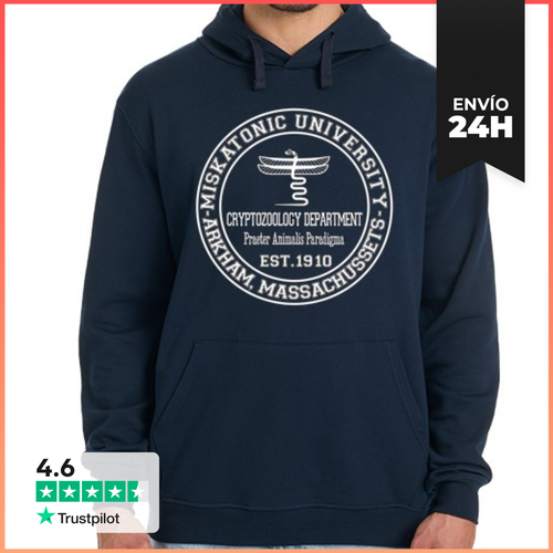 Sudadera Unisex Con Capucha Departamento De Criptozoología De La - latostadora.com - Modalova