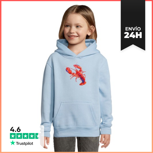 Sudadera Para Niños Con Capucha Langosta LaTostadora - latostadora.com - Modalova