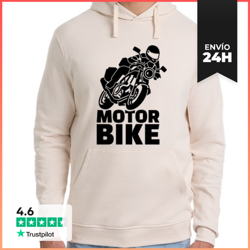 Sudadera Unisex Con Capucha Moto LaTostadora - latostadora.com - Modalova