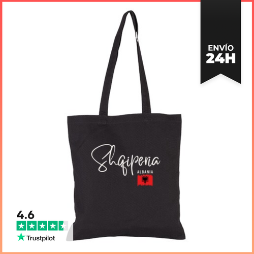 Bolsa De Tela Orgullo Albanés, Diseño Minimalista Elegante - latostadora.com - Modalova