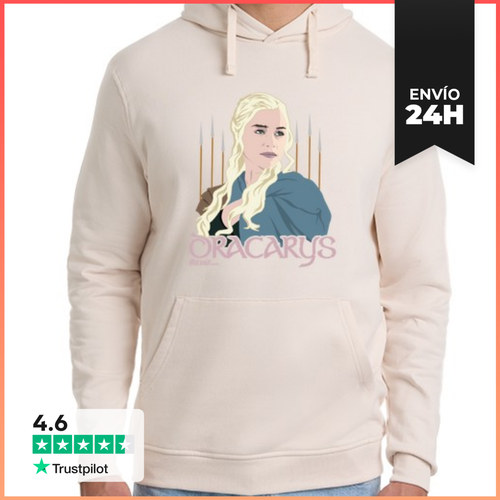Sudadera Unisex Con Capucha Daenerys (Dracarys) LaTostadora - latostadora.com - Modalova