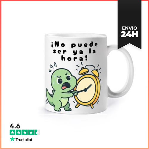 Taza No Puede Ser La Hora LaTostadora - latostadora.com - Modalova