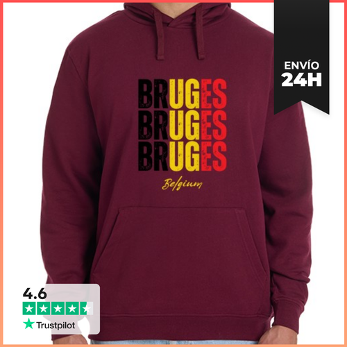 Sudadera Unisex Con Capucha Amo Brujas, Brujas Bélgica - latostadora.com - Modalova
