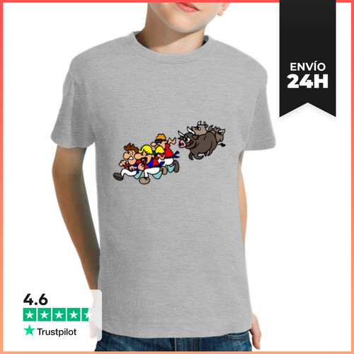 Camiseta Clásica Para Niños VAQUILLAS LaTostadora - latostadora.com - Modalova