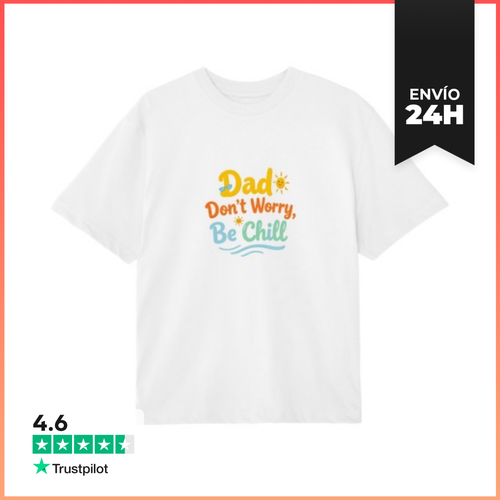 Camiseta Oversize Papá Sé Relajado LaTostadora - latostadora.com - Modalova