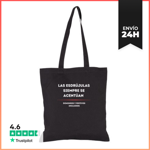 Bolsa De Tela Esdrújulas Blanco LaTostadora - latostadora.com - Modalova
