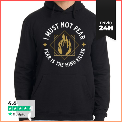Sudadera Unisex Con Capucha I Must Not Fear LaTostadora - latostadora.com - Modalova