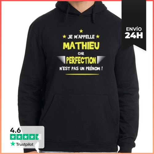 Sudadera Unisex Con Capucha Humor De Mathieu Y Regalo Divertido - latostadora.com - Modalova