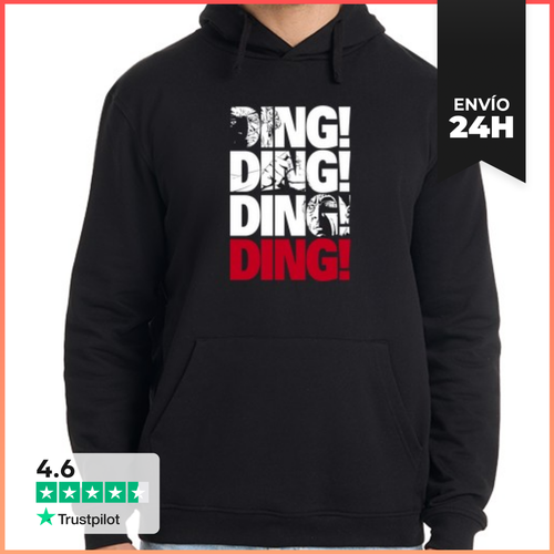 Sudadera Unisex Con Capucha Ding Ding Ding! - Sudadera - latostadora.com - Modalova