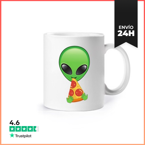 Taza Alien Y Pizza LaTostadora - latostadora.com - Modalova
