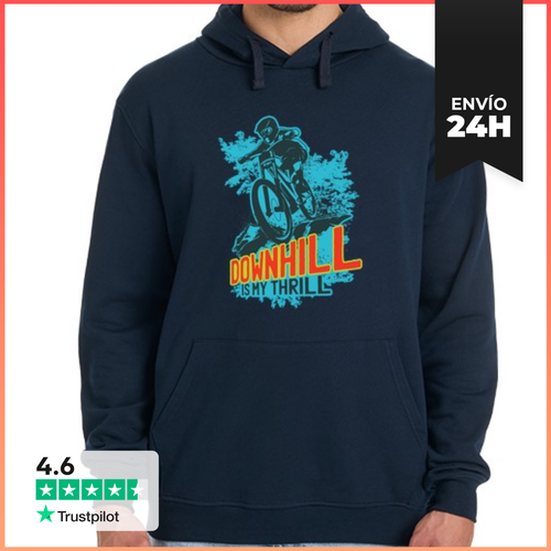 Sudadera Unisex Con Capucha Descenso De Montaña LaTostadora - latostadora.com - Modalova