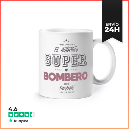 Taza El Auténtico Súper Bombero LaTostadora - latostadora.com - Modalova