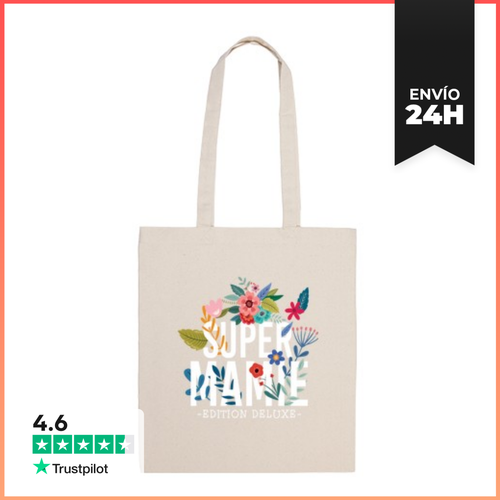 Bolsa De Tela Super Mamie Meilleur Mamie Decir En LaTostadora - latostadora.com - Modalova