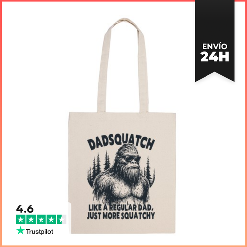 Bolsa De Tela DADSQUATCH LIKE A REGULAR DAD JUST MORE SQUATCHY - latostadora.com - Modalova