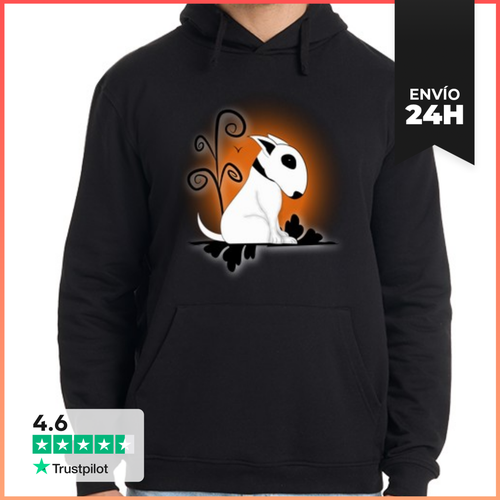 Sudadera Unisex Con Capucha Gotic Bull Terrier LaTostadora - latostadora.com - Modalova