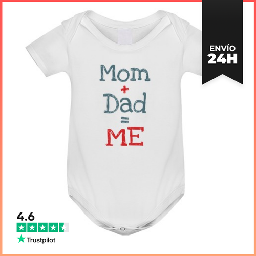 Body Bebé Mom And Dad Is Me LaTostadora - latostadora.com - Modalova