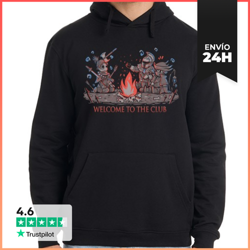Sudadera Unisex Con Capucha Bienvenido Al Club - Sudadera Con - latostadora.com - Modalova