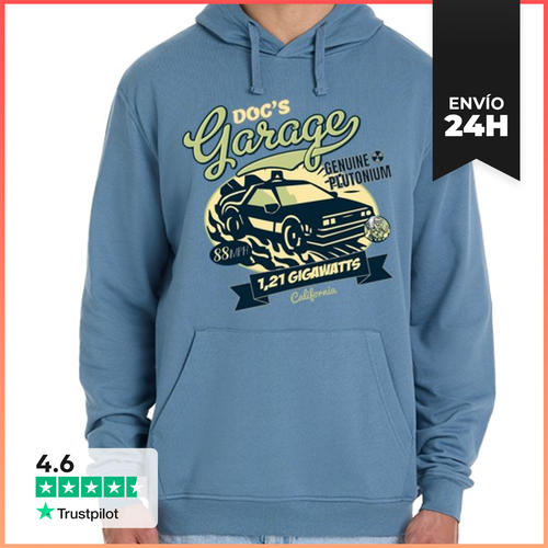 Sudadera Unisex Con Capucha Doc Brown LaTostadora - latostadora.com - Modalova