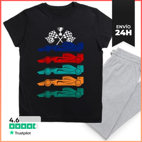 Pijama COCHES F1 LaTostadora - latostadora.com - Modalova