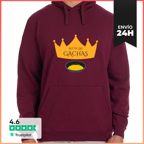 Sudadera Unisex Con Capucha Rey De Las Gachas LaTostadora - latostadora.com - Modalova