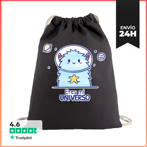 Mochila Saco Con Cuerdas Eres Mi Universo LaTostadora - latostadora.com - Modalova