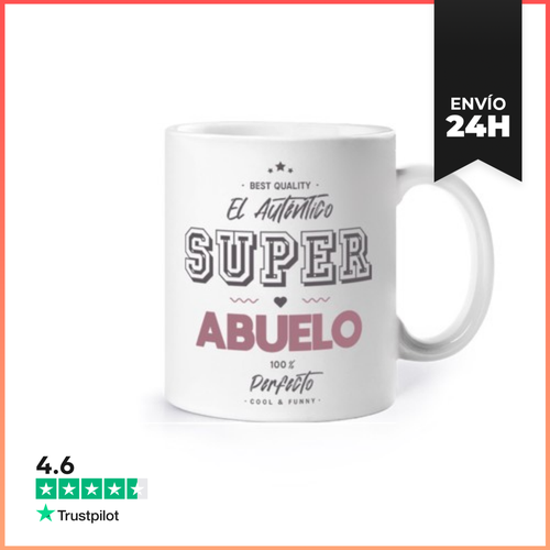 Taza El Auténtico Súper Abuelo LaTostadora - latostadora.com - Modalova