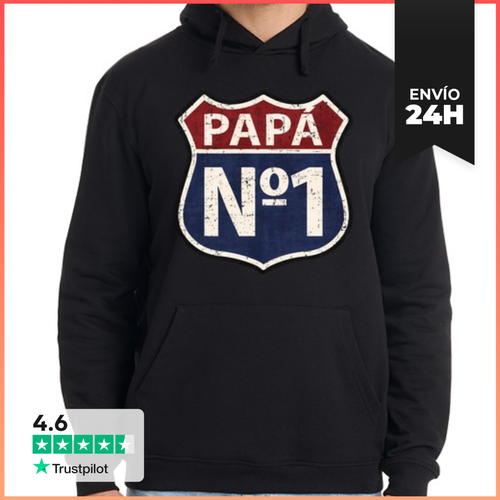 Sudadera Unisex Con Capucha Papá Nº1 LaTostadora - latostadora.com - Modalova