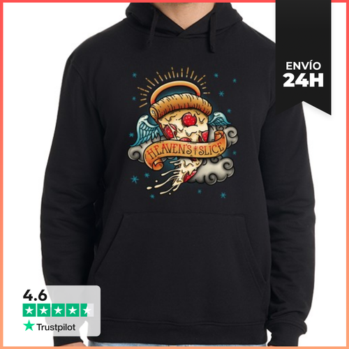 Sudadera Unisex Con Capucha Heavens Slice LaTostadora - latostadora.com - Modalova