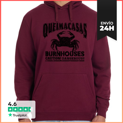 Sudadera Unisex Con Capucha 26. Cangrejo Queimacasas LaTostadora - latostadora.com - Modalova