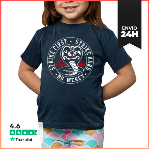 Camiseta Clásica Para Niños Cobra Kai LaTostadora - latostadora.com - Modalova