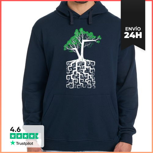 Sudadera Unisex Con Capucha Racine Carrée - Square Root - latostadora.com - Modalova