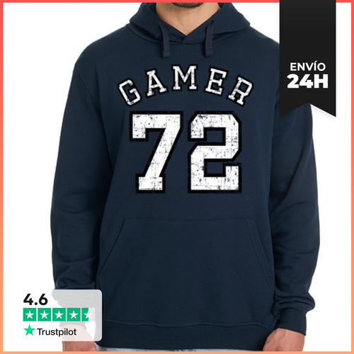 Sudadera Unisex Con Capucha GAMER 72 LaTostadora - latostadora.com - Modalova