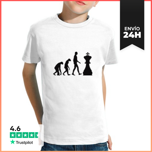 Camiseta Clásica Para Niños Ajedrez / Ajedrez LaTostadora - latostadora.com - Modalova