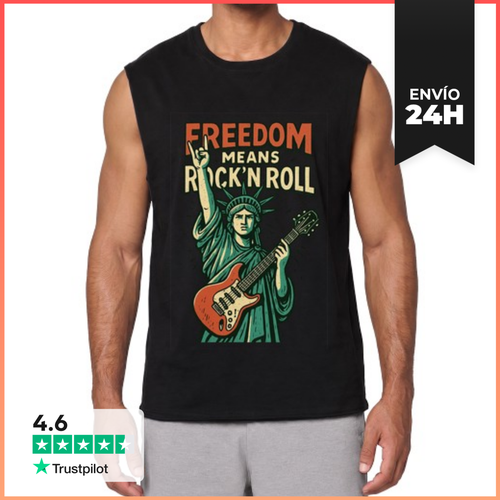 Camiseta Sin Mangas FREEDOM LaTostadora - latostadora.com - Modalova