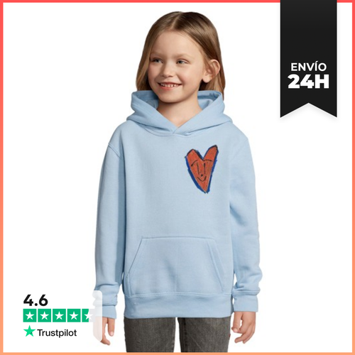 Sudadera Para Niños Con Capucha Corazón LaTostadora - latostadora.com - Modalova