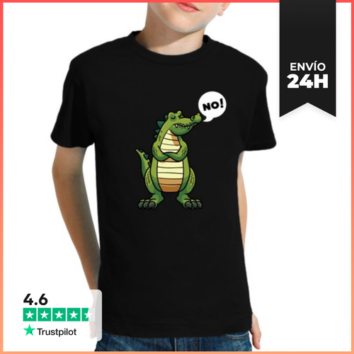 Camiseta Clásica Para Niños Reptiles Semiacuáticos Cocodrilo - latostadora.com - Modalova