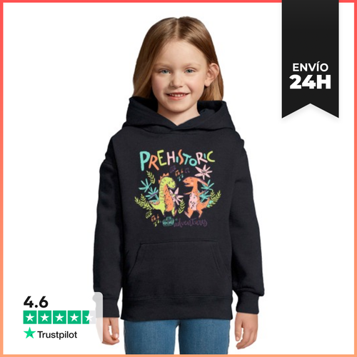 Sudadera Para Niños Con Capucha Prehistoric Party Sudadera - latostadora.com - Modalova