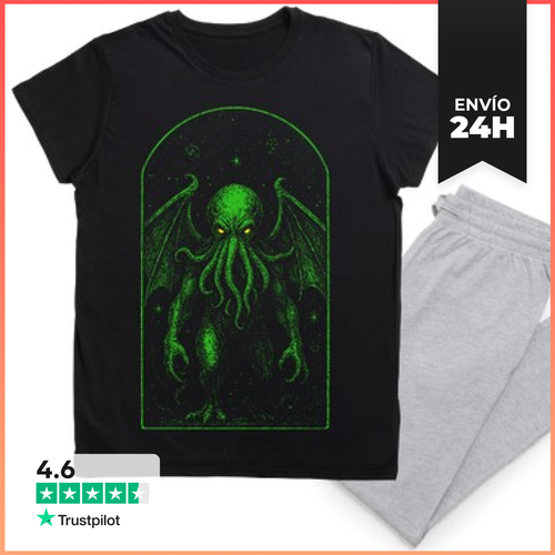 Pijama Cthulhu Y El Cosmos Infinito LaTostadora - latostadora.com - Modalova