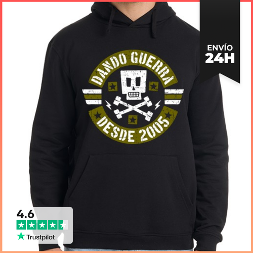 Sudadera Unisex Con Capucha Dando Guerra Desde 2005 LaTostadora - latostadora.com - Modalova