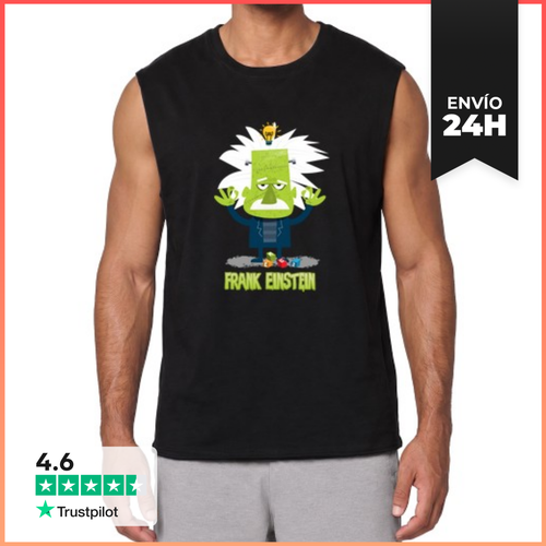 Camiseta Sin Mangas Frank Einstein LaTostadora - latostadora.com - Modalova