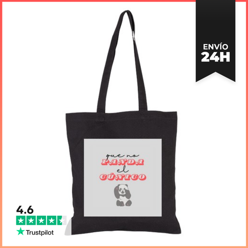 Bolsa De Tela QUE NO PANDA EL CÚNICO LaTostadora - latostadora.com - Modalova
