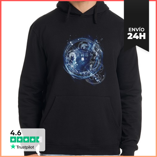 Sudadera Unisex Con Capucha Time And Space Machine LaTostadora - latostadora.com - Modalova