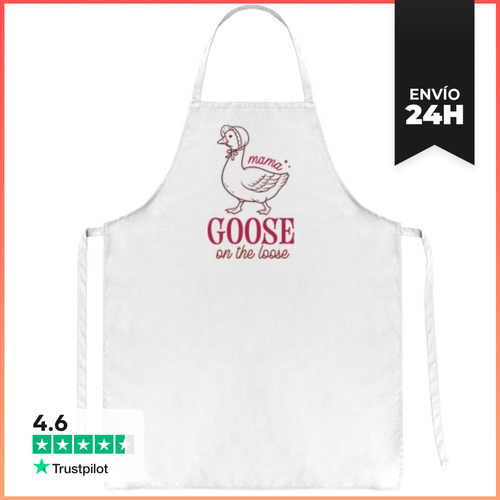 Delantal MAMA GOOSE ON THE LOOSE LaTostadora - latostadora.com - Modalova