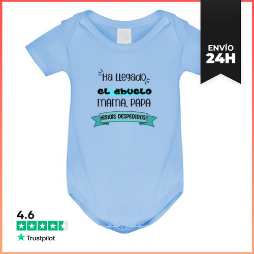 Body Bebé HA LLEGADO EL ABUELO LaTostadora - latostadora.com - Modalova